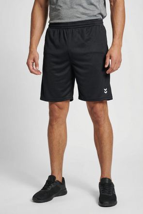 Hummel Trainingsshorts HUMMEL hmlPULSE TRAINING SHORTS, Damen, Gr. M (48/50), N-Gr, schwarz, Obermaterial: 100% Polyester, Hosen Trainingsshorts