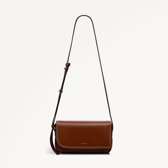 Radley London Pocket Street Micro Phone Cross Body Cognac - 113097