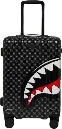 Sprayground Equipaje de mano con boca de tibur&oacute;n - Suitcases - unisex - Gris - ONE SIZE