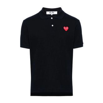 Comme Des Gar&ccedil;ons Polo Shirts, male, Blue, Size: XL Comme des Garcons T-shirts and Polos Blue
