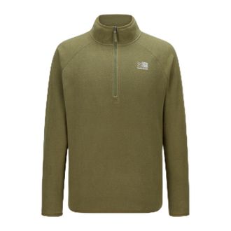 Karrimor Mens Micro Fleece Long Sleeve Walking Sage Green XL