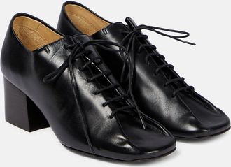 Christophe Lemaire Souris Derby leather pumps