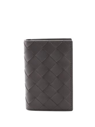 Bottega Veneta Portacarte Intrecciato in nappa 2012-2025 - Marrone