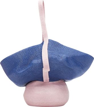 Rosie Assoulin Jug raffia woven basket bag