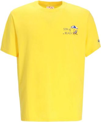MC2 Saint Barth T-shirt in cotone - Giallo