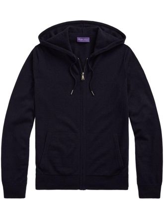 Ralph Lauren Purple Label jersey hoodie - Blue