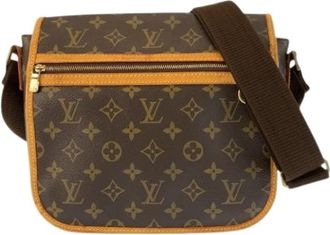 Louis Vuitton Pre-owned Cross Body Bags, female, Brown, Size: ONE SIZE Pre-owned Monogram Pochette Shoulder Bag