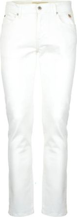 Roy Rogers Bull Elastane Jeans - Heren - Slim Fit Jeans - Wit - W36 - Jeans