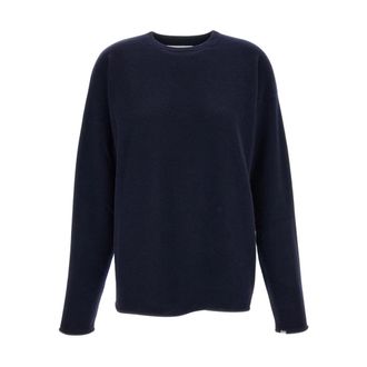 Extreme Cashmere Trui met ronde hals - unisex - Cashmere truien - Blauw - ONE Size - Kasjmier - Truien & Vesten