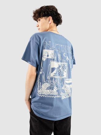 Dravus Nature Calls T-Shirt blu