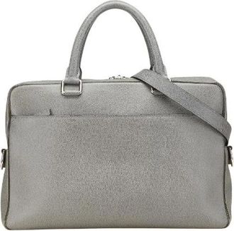 Louis Vuitton Pre-owned Handbags, male, Gray, Size: ONE SIZE Pre-owned Leather louis-vuitton-bags