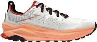 Altra Mens Olympus 6 Trail Running Shoes In Gray/orange