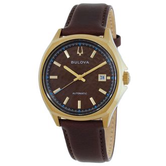 Bulova NYC Tony Bennett Automatic Brown Dial Watch 97B244