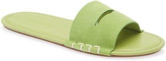 J.W.Anderson Loafer Slide Sandal in Lime Green 524 at Nordstrom, Size 8.5Us