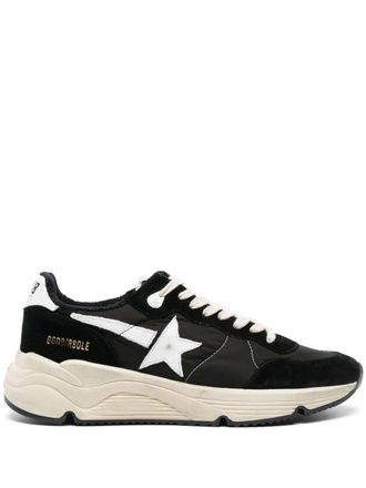Golden Goose Running Sole Nylon Upper Suede Toe And Spur Leather Sta