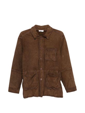 P.A.R.O.S.H. P. A.R. O.S. H. Womens Suede Leather Jacket