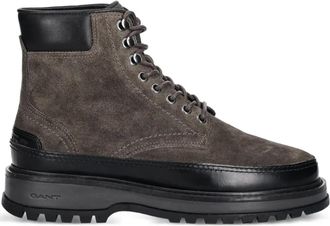 GANT Veterlaarzen met vlakken - Grijs