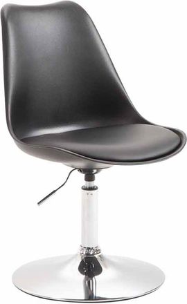 Clp Silla De Comedor Maverick Cromado Negro