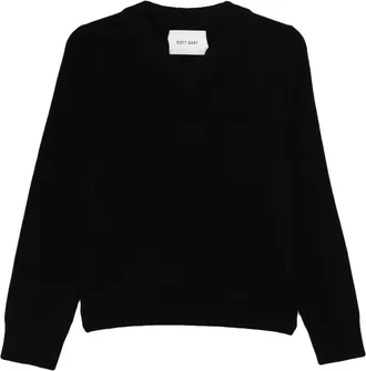 Soft Goat V-neck Sweater