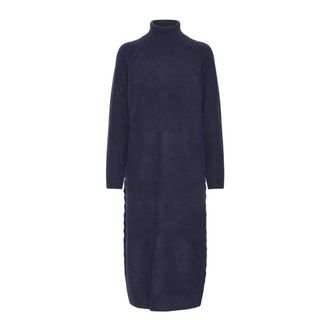 Ichi Ichi, Kleedjes, Dames, Blauw, S, Ihdasila DR2 Jurk