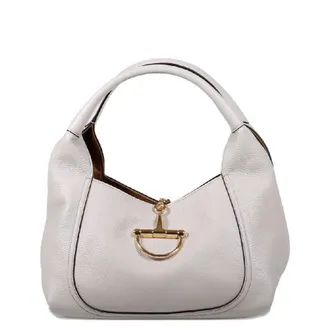 Gucci Signature Softbit Leather Shoulder Bag