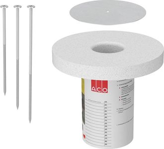 Aco Aco Ausilio Di Formatura Passavant Dn70/dn100/90gradi D=335mm Per Corpo Di Scarico, 7040.23.02