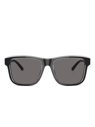 Emporio Armani Occhiali da sole squadrati - Nero