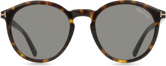 Tom Ford FT1021 ELTON 52A Mens Sunglasses Tortoiseshell Size 51