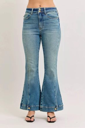 Judy Blue High Waist Flare Jeans In Medium Wash