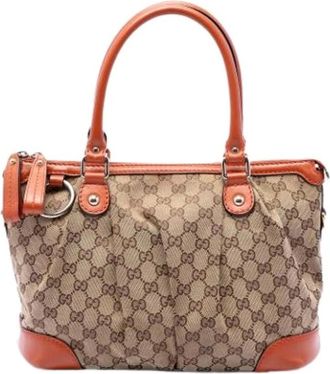 Gucci Borsa Sukey Pre-owned - - Pre-owned - Donna - Beige - ONE SIZE