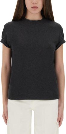 Brunello Cucinelli Cotton Jersey T-Shirt-Donna