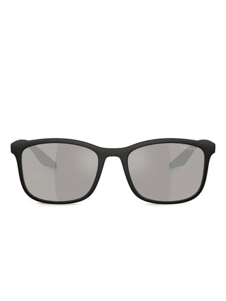 Prada square-frame sunglasses - men - Nylon - 56 - Black