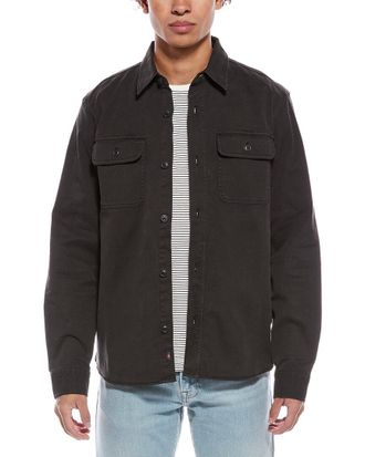 Faherty Comfort Twill Shirt Jacket