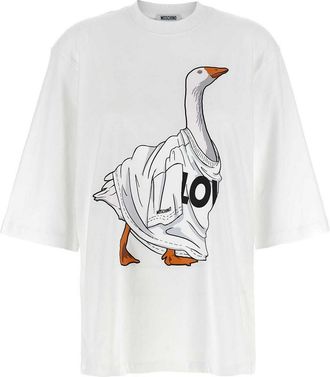 Moschino Front Print T-Shirt