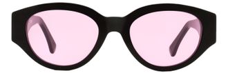 Retro Superfuture Drew Cat-Eye Acetate Sunglasses - Black