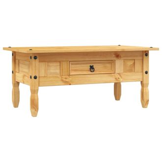 vidaXL Mesa De Centro Corona Range Pino Mexicano 100x55x44 Cm Vidaxl