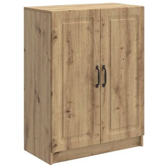 vidaXL Aparador Roble Artisan 66 X 34,5 X 87 Cm Madera De Ingenier&iacute;a Vidaxl