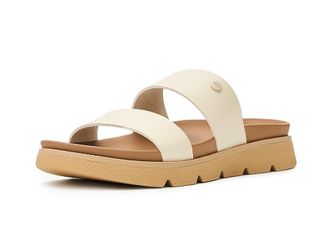 Reef Vista Luxe Thea Womens Sandals Parchment : 7.5 B - Medium, Faux Leather
