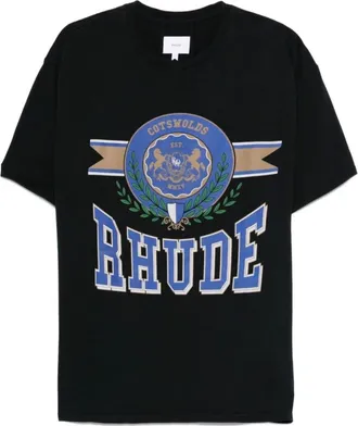 Rhude Hombre, Camisetas, Azul, Talla: S