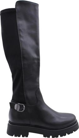 &Egrave; Mia Dinant Hoge Laarzen - Dames - Hoge Laarzen - Zwart - 41 EU - Schoenen