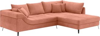 Mr. Couch Ecksofa »Portofino, L-Form« Mit Kaltschaumpolsterung, bis 140 kg belastbar