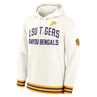 Nike LSU Legacy Nike Mens College Pullover Hoodie in Brown | 02K30K9LLOV-RZ7