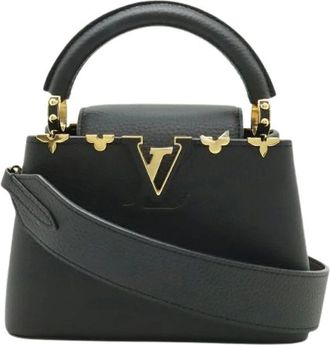 Louis Vuitton Pre-owned Borsa Capucines Mini 2way - - Pre-owned - Donna - Nero - ONE SIZE