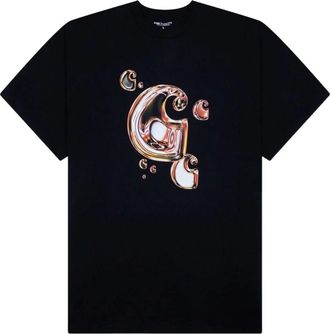 Carhartt Work in Progress Solar Chrome C Short Sleeve T-Shirt Black I035204-89-XX