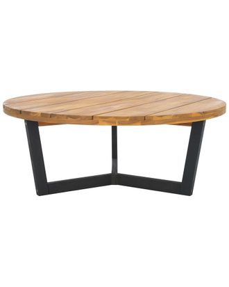 Safavieh Leo Indoor/Outdoor Round Coffee Table 3 Legs