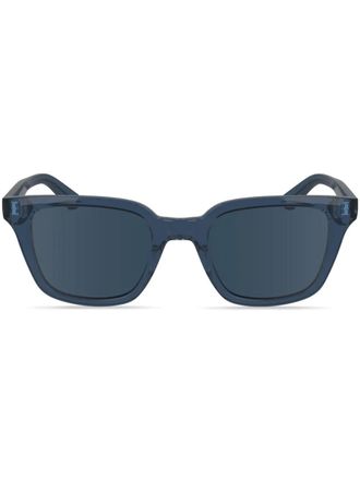 Calvin Klein cat-eye frame sunglasses - Blue