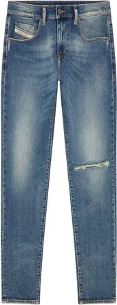 Diesel 2019 D-Strukt 007M5 slim-cut jeans - men - Hemp/Elastane/Cotton - 32/32 - Blue