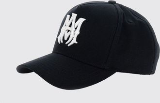 Amiri Cotton Baseball Cap with Embroidered Monogram and Adjustable Strap