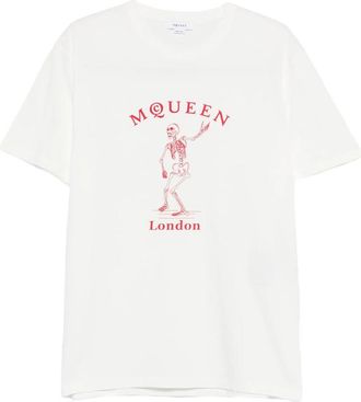 Alexander McQueen Skeleton-graphic T-shirt