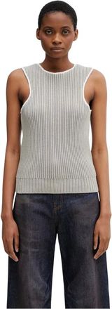 Maison Margiela Dames, Tops, Grijs, Maat: M